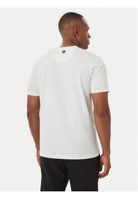 Beverly Hills Polo Club T-Shirt M1631-HR Biały Regular Fit. Typ kołnierza: polo. Kolor: biały. Materiał: bawełna #3