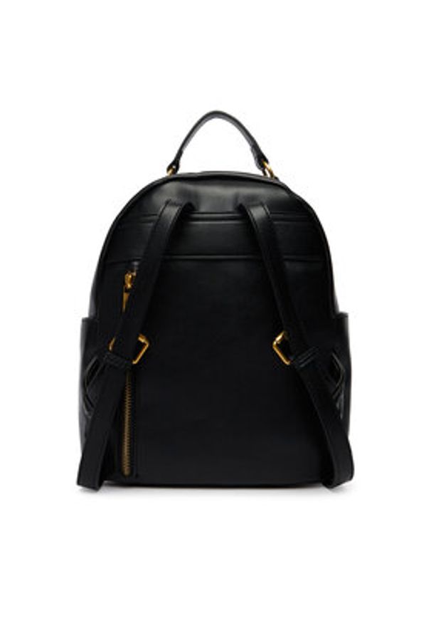 Just Cavalli Plecak 80RA4BA5 ZSA89 Czarny. Kolor: czarny. Materiał: skóra