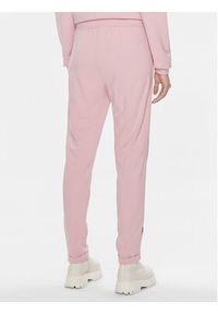 Liu Jo Sport Spodnie dresowe TF3222 J6182 Różowy Regular Fit. Kolor: różowy. Materiał: wiskoza #6