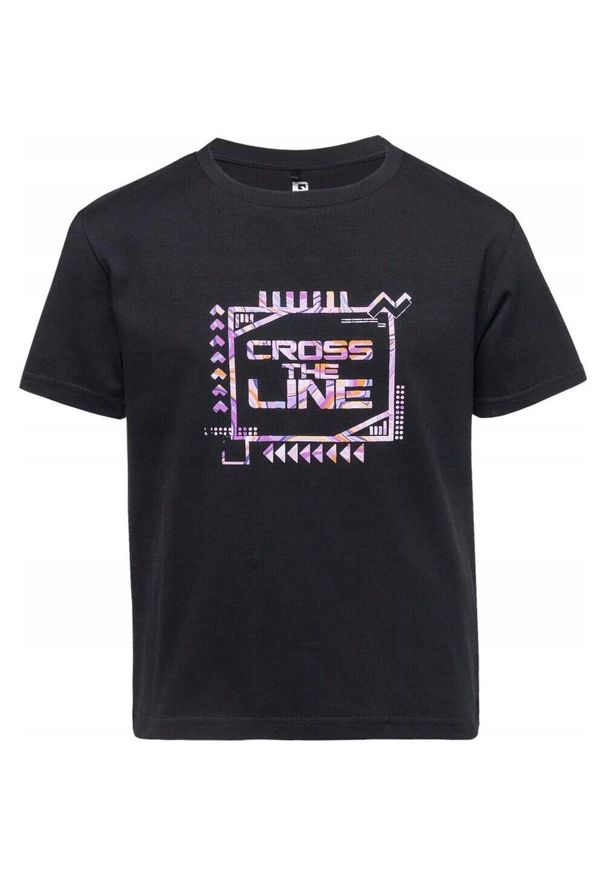 IQ - T-shirt Dziecięca Z Krótkim Rękawem Dafi. Kolor: czarny. Długość rękawa: krótki rękaw. Długość: krótkie