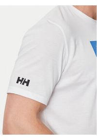 Helly Hansen T-Shirt Hp Race Graphic T-Shirt 34419 Biały Regular Fit. Kolor: biały. Materiał: syntetyk #5