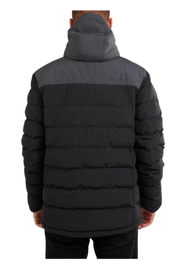 FUNDANGO - Kurtka uliczna męska Fundango Passat Padded. Kolor: szary. Długość: krótkie