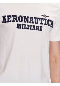 Aeronautica Militare T-Shirt 231TS2077J538 Écru Regular Fit. Materiał: bawełna #4