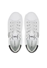 Karl Lagerfeld - KARL LAGERFELD Sneakersy KL67530 Biały. Kolor: biały. Materiał: skóra