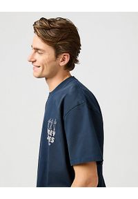 Wrangler - MESKA KOSZULKA WRANGLER CJ GRAPHIC TEE DARK NAVY 112362911 #5