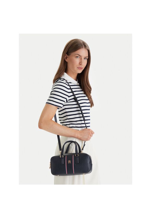 TOMMY HILFIGER - Torebka Tommy Hilfiger. Kolor: niebieski