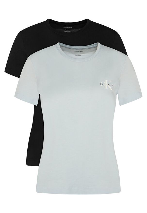 Calvin Klein Jeans Komplet t-shirtów LV047C905G Kolorowy Regular Fit. Materiał: bawełna. Wzór: kolorowy