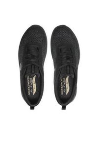 skechers - Skechers Sneakersy Lavish Wish 104272/BBK Czarny. Kolor: czarny. Materiał: materiał #4