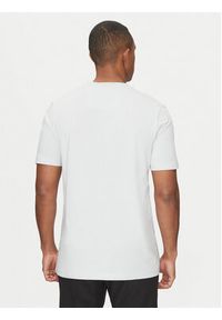 BOSS T-Shirt Tape Logo 50530990 Szary Regular Fit. Kolor: szary. Materiał: bawełna #2