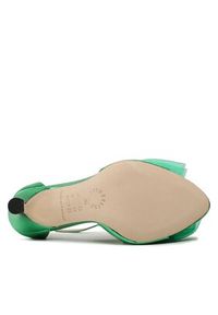 Custommade Sandały Ashley Metallic Bow 999624046 Zielony. Kolor: zielony. Materiał: skóra #6