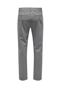 Only & Sons Chinosy 22026242 Szary Regular Fit. Kolor: szary. Materiał: syntetyk #5