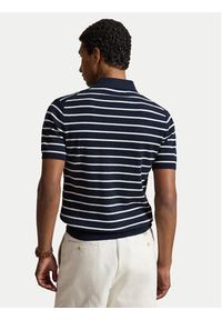 Polo Ralph Lauren Polo 710B17976001 Granatowy Regular Fit. Typ kołnierza: polo. Kolor: niebieski. Materiał: bawełna #4