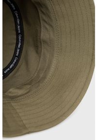 Calvin Klein Jeans kapelusz bawełniany kolor zielony bawełniany K50K508973.PPYY. Kolor: zielony. Materiał: bawełna #2