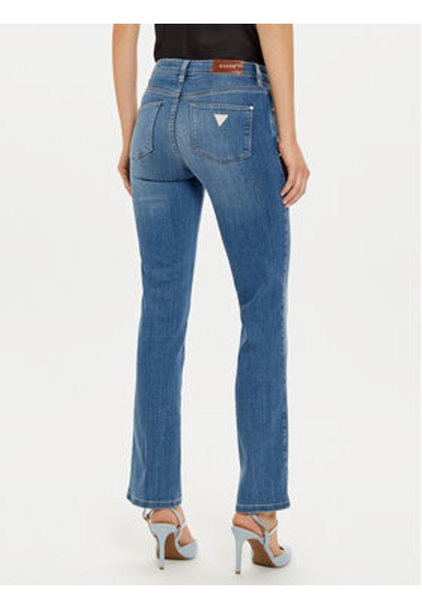 Guess Jeansy W4BA15 D5HB1 Niebieski. Kolor: niebieski