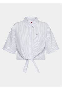 Tommy Jeans Koszula DW0DW17809 Błękitny Relaxed Fit. Kolor: niebieski. Materiał: bawełna #5