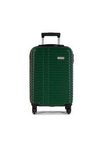 Mała Twarda Walizka Semi Line T5521-2 Zielony. Kolor: zielony #1
