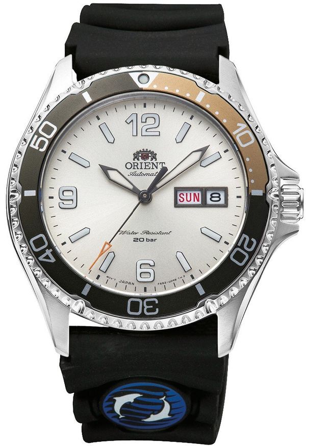 orient - Zegarek męski Orient RA-AA0821S19BVDCLXSB czarny. Kolor: czarny