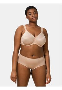 Triumph Biustonosz z fiszbiną Essential Minimizer W X 10166830 Beżowy. Kolor: beżowy. Materiał: syntetyk #6