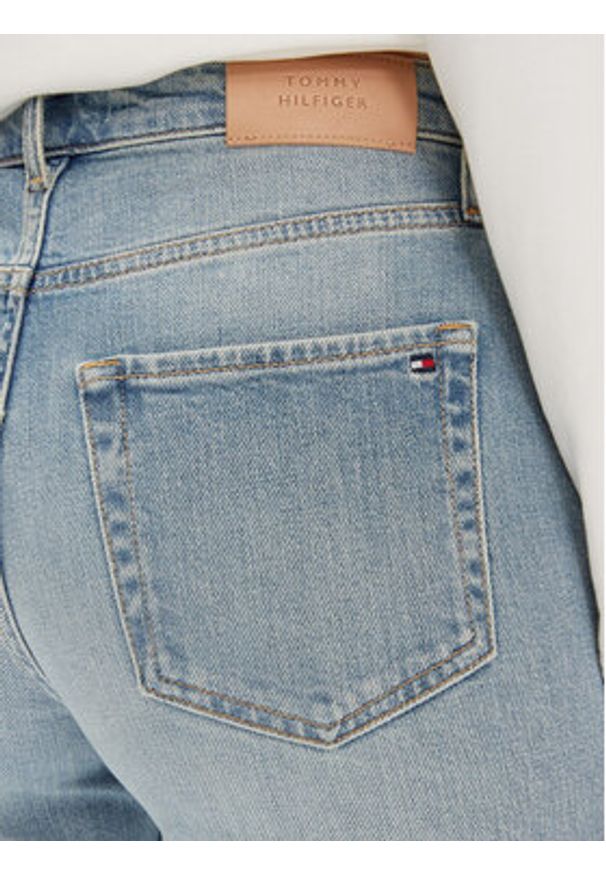TOMMY HILFIGER - Tommy Hilfiger Jeansy WW0WW41316 Niebieski Slim Fit. Kolor: niebieski