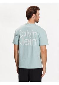 Calvin Klein T-Shirt Matte Back K10K111124 Zielony Relaxed Fit. Kolor: zielony. Materiał: bawełna #3