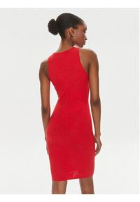 ROTATE Sukienka letnia 1123221292 Czerwony Slim Fit. Kolor: czerwony. Materiał: wiskoza. Sezon: lato #5