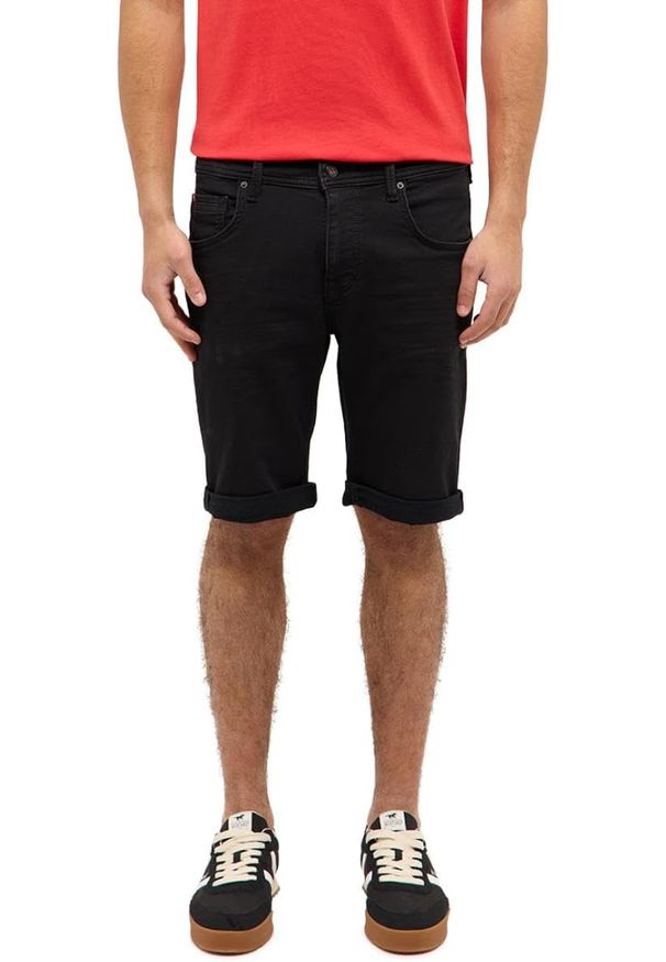 Męskie Szorty Mustang Style Chicago Shorts Z Denim Black 1017454 4000 902. Materiał: denim