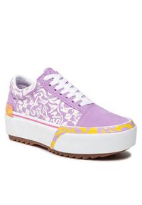 Vans Tenisówki Old Skool Stac VN0A4U15BD91 Fioletowy. Kolor: fioletowy. Materiał: materiał #3