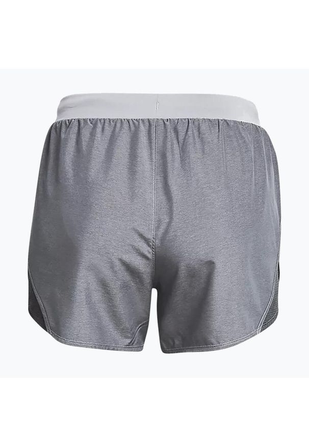 Krótkie spodenki dla kobiet Under Armour FLY BY SHORT. Kolor: szary. Długość: krótkie