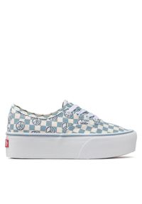 Vans Tenisówki Authentic Stac VN0A5KXXBD21 Błękitny. Kolor: niebieski. Materiał: materiał #1