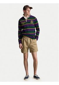 Polo Ralph Lauren Szorty materiałowe 710B20886003 Khaki Relaxed Fit. Kolor: brązowy. Materiał: bawełna #6