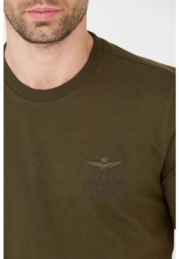 Aeronautica Militare - AERONAUTICA MILITARE Zielony t-shirt. Kolor: zielony