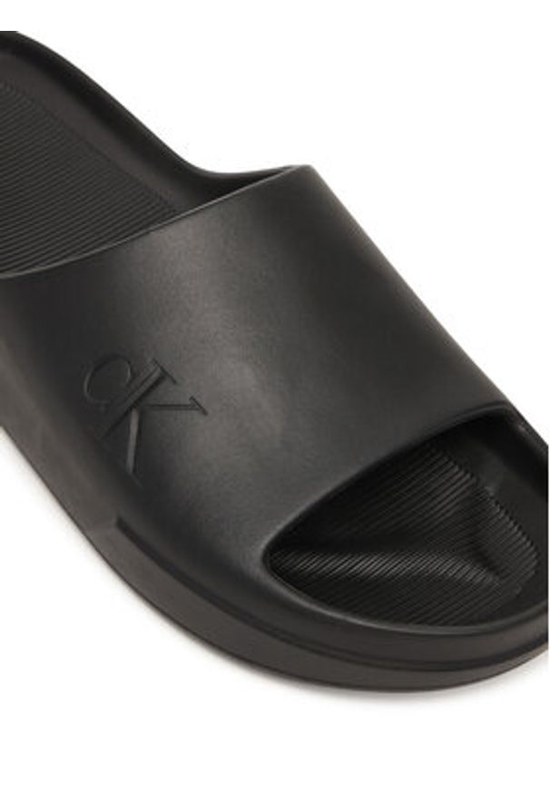 Calvin Klein Klapki *J Chunky Slide Onepiece Ru YM0YM01394 Czarny. Kolor: czarny. Materiał: syntetyk