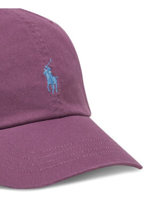 Polo Ralph Lauren Czapka z daszkiem 211912843052 Różowy. Kolor: różowy. Materiał: bawełna, materiał