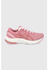 Asics Buty kolor różowy. Nosek buta: okrągły. Kolor: różowy. Sport: bieganie #1