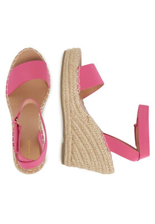 DeeZee Espadryle JSZ2022-06 Różowy. Kolor: różowy. Materiał: materiał