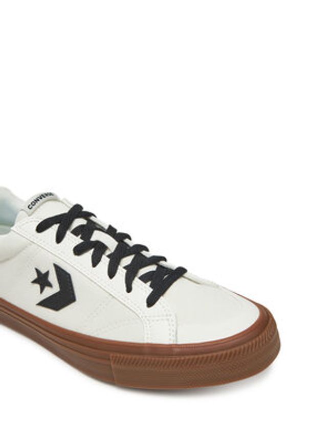 Converse Sneakersy Sport Casual A13787C Beżowy. Okazja: na co dzień. Kolor: beżowy. Materiał: skóra