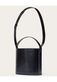 BALAGAN - Czarna torebka kubełek CHAMPAGNE. Kolor: czarny. Styl: casual, wizytowy #2