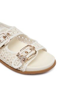 Patrizia Pepe Sandały PPJ383.06 Biały. Kolor: biały. Materiał: skóra #4