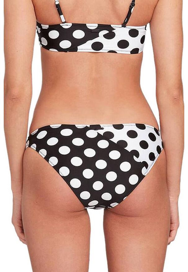 Dół od bikini Volcom Its A New Dot. Kolor: czarny. Materiał: elastan, poliester