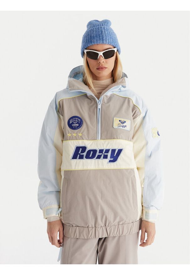Roxy Kurtka snowboardowa Chole Kim ERJTJ03516 Kolorowy Regular Fit. Materiał: syntetyk. Wzór: kolorowy. Sport: snowboard