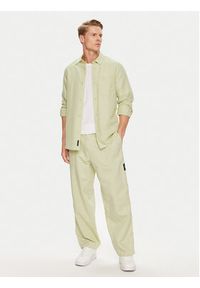 Calvin Klein Jeans Koszula J30J325172 Zielony Regular Fit. Kolor: zielony. Materiał: bawełna #4