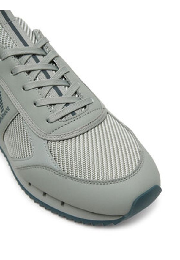 EA7 Emporio Armani Sneakersy X8X185 XR175 U463 Szary. Kolor: szary. Materiał: materiał