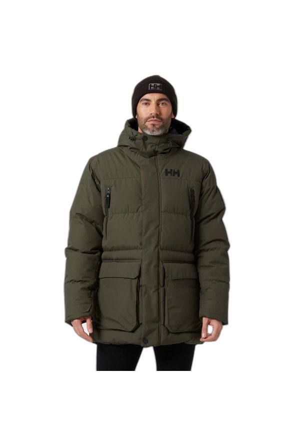 Kurtka puchowa Helly Hansen Reine. Kolor: niebieski. Materiał: puch. Sezon: zima