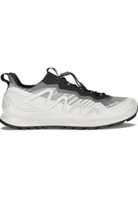 Buty do chodzenia męskie Lowa Merger. Kolor: biały. Materiał: tkanina. Szerokość cholewki: normalna. Sport: turystyka piesza #1