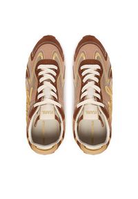 Karl Lagerfeld - KARL LAGERFELD Sneakersy KL65925 Beżowy. Kolor: beżowy. Materiał: zamsz, skóra #5