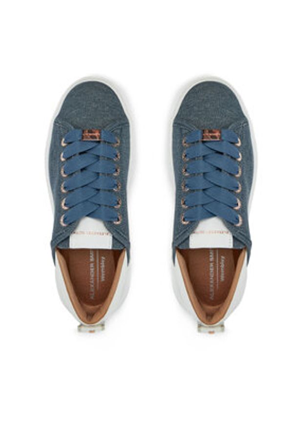 Alexander Smith Sneakersy ASBBWYW 0164 Granatowy. Kolor: niebieski. Materiał: skóra