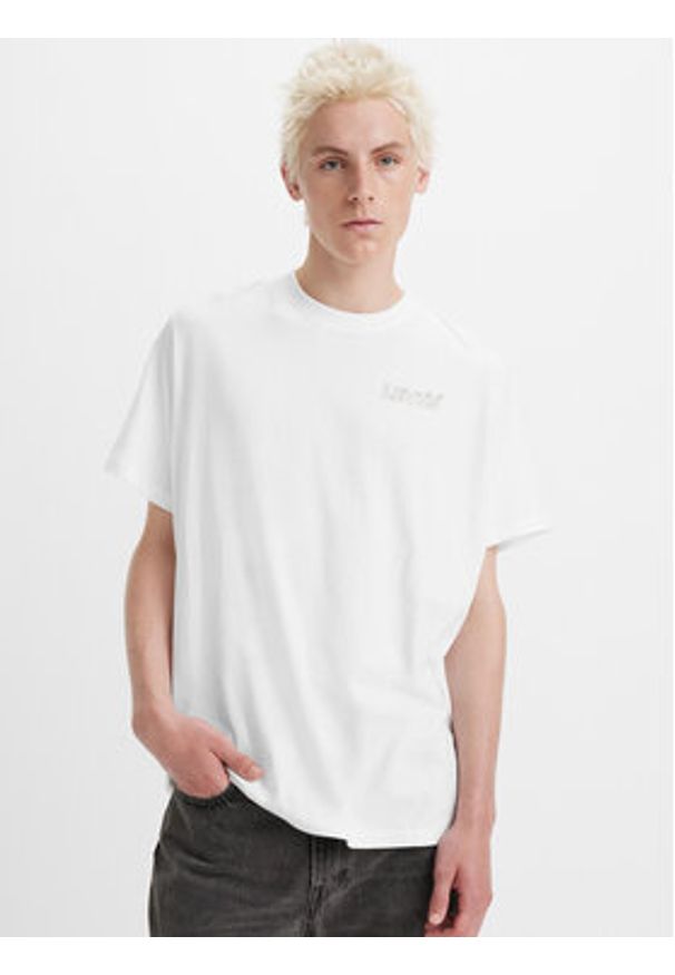 Levi's® T-Shirt 16143-1230 Biały Relaxed Fit. Kolor: biały. Materiał: bawełna