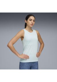 Puma - Damska koszulka bez rękawów TAD ESSENTIALS PUMA Sea Glass Blue. Kolor: niebieski. Długość rękawa: bez rękawów. Sport: bieganie