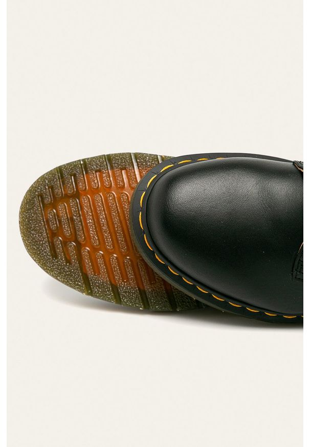 Dr. Martens - Dr Martens - Półbuty. Nosek buta: okrągły. Zapięcie: sznurówki. Kolor: czarny. Materiał: guma