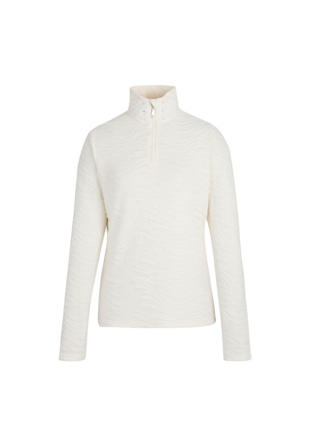 DARE 2B - Bluza Damska Glamourize III Quilted Quarter Zip Midlayer. Kolor: beżowy. Materiał: polar. Sport: turystyka piesza